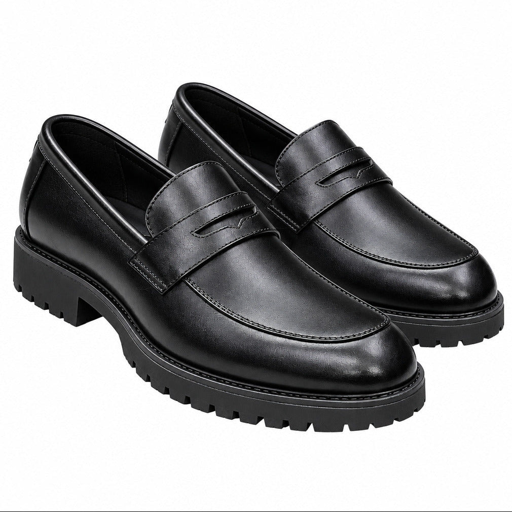 Premium Quality Professional Leather Shoes-Black