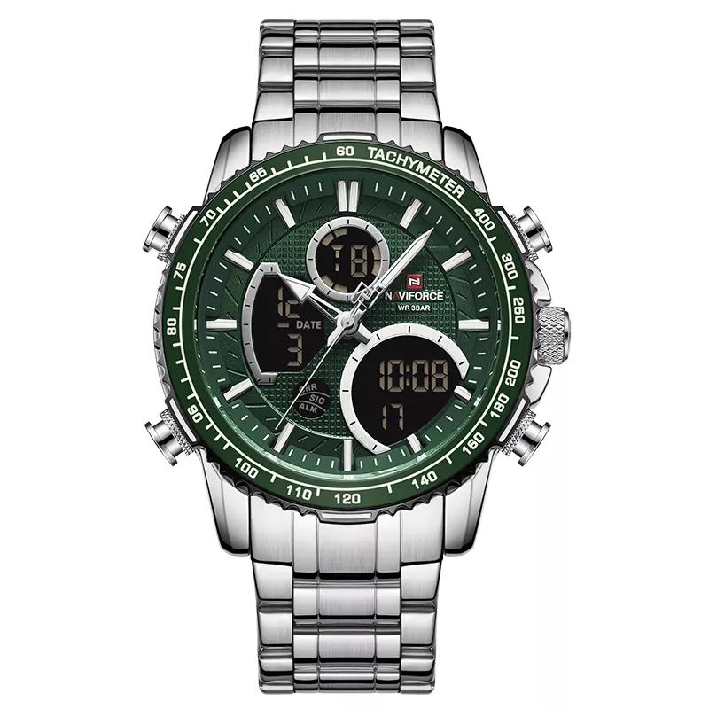 Modern Classic Men's NaviForce Watch-Silver