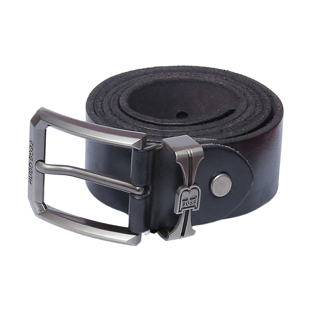 Men's Leather Belt-Black