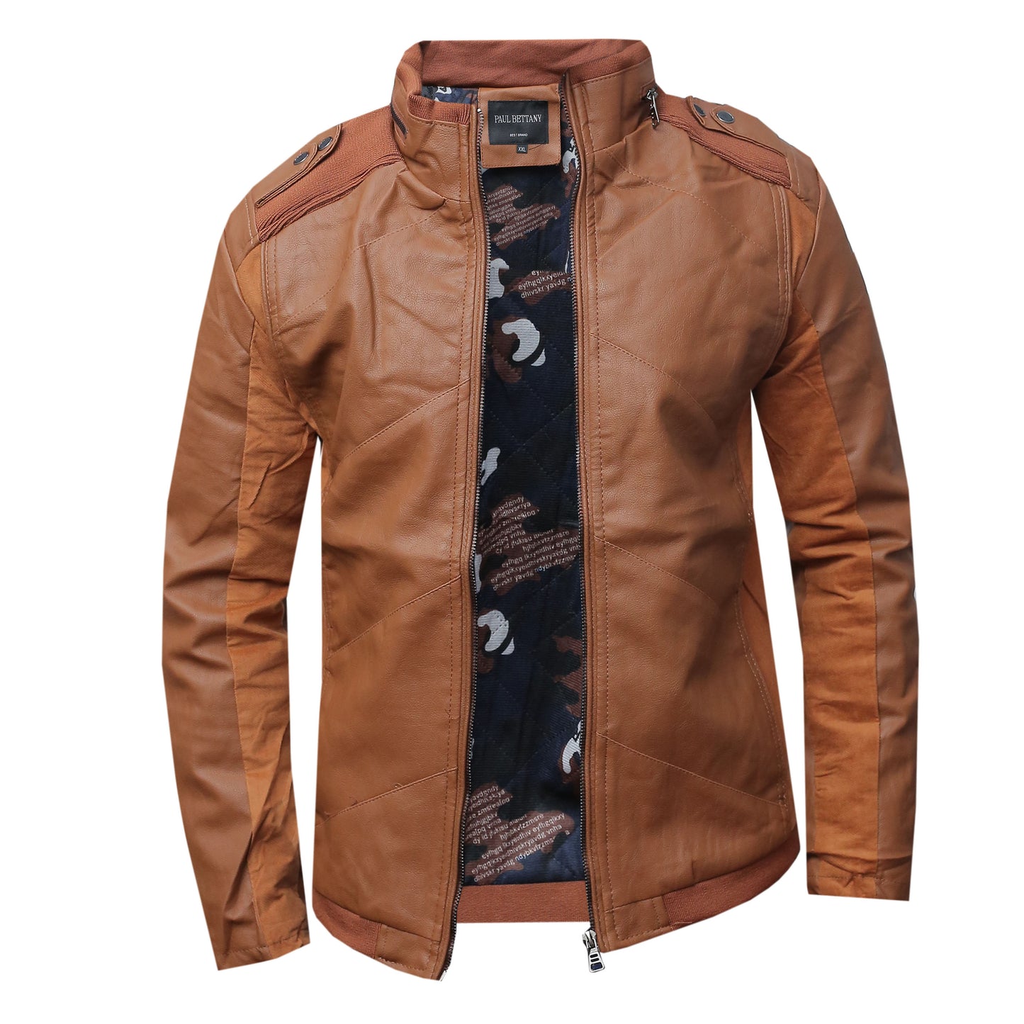 Leather Jackets For Men-Brown