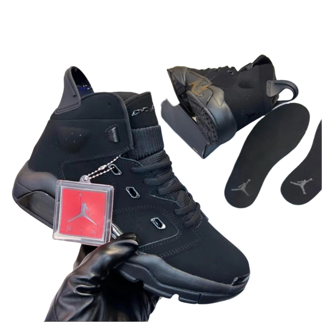 Unisex Jordan Sneakers-Black