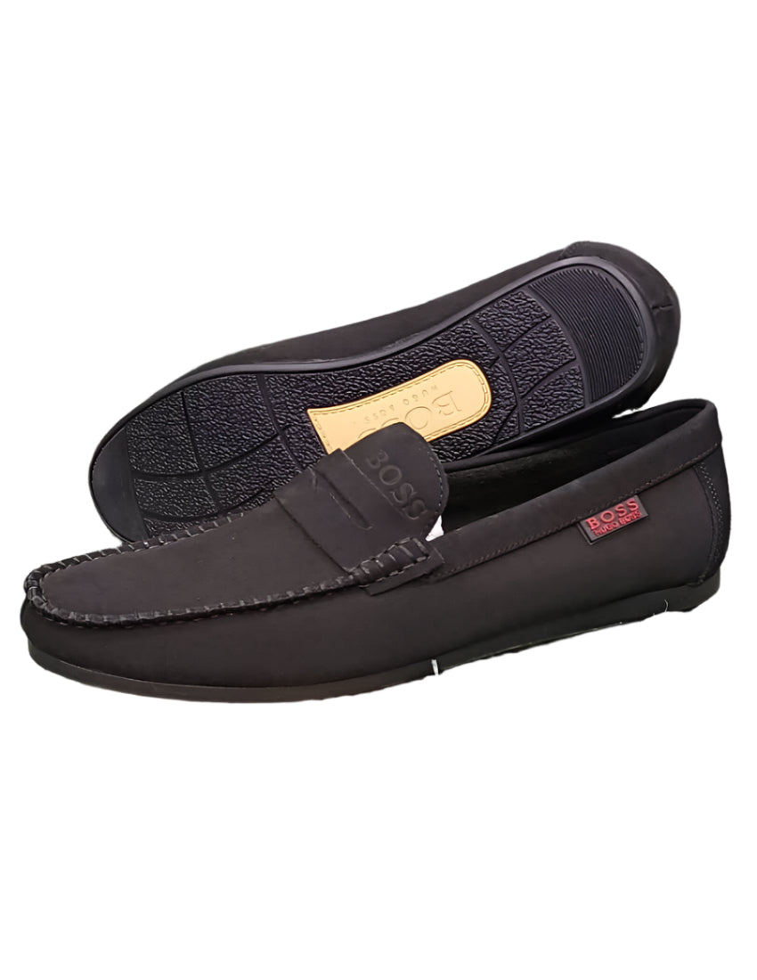 Men's Classic Designer Shoes-Coffee Brown