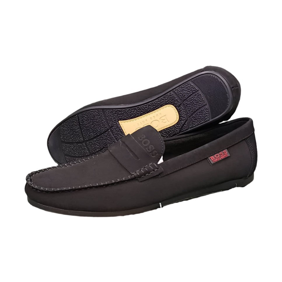 Men's Classic Designer Shoes-Coffee Brown