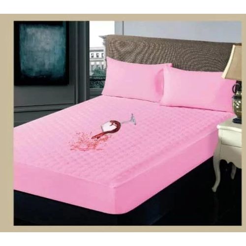 Waterproof Matress Protector-Pink