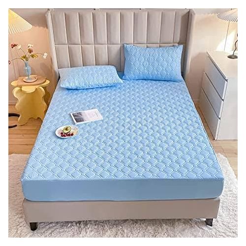 WaterProof Matress Protector-SeaBlue