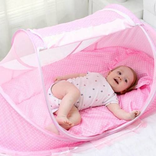 Baby Delight Portable Baby Mosquito Net - Pink