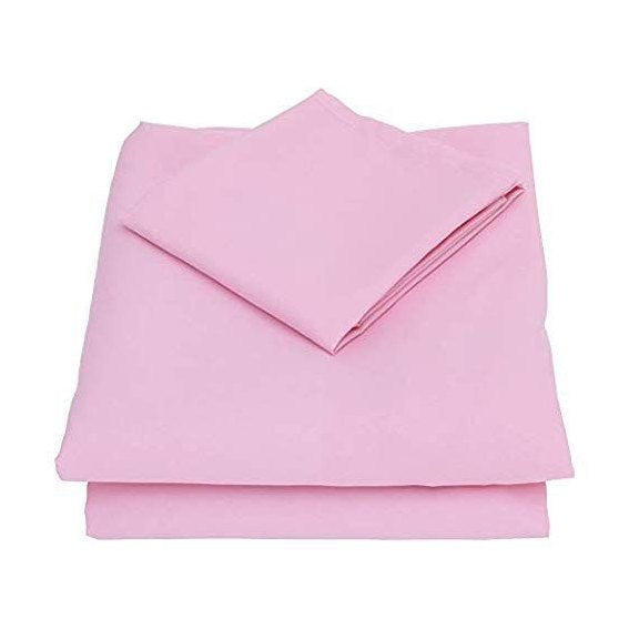 Double Plain Bedsheet - Pink