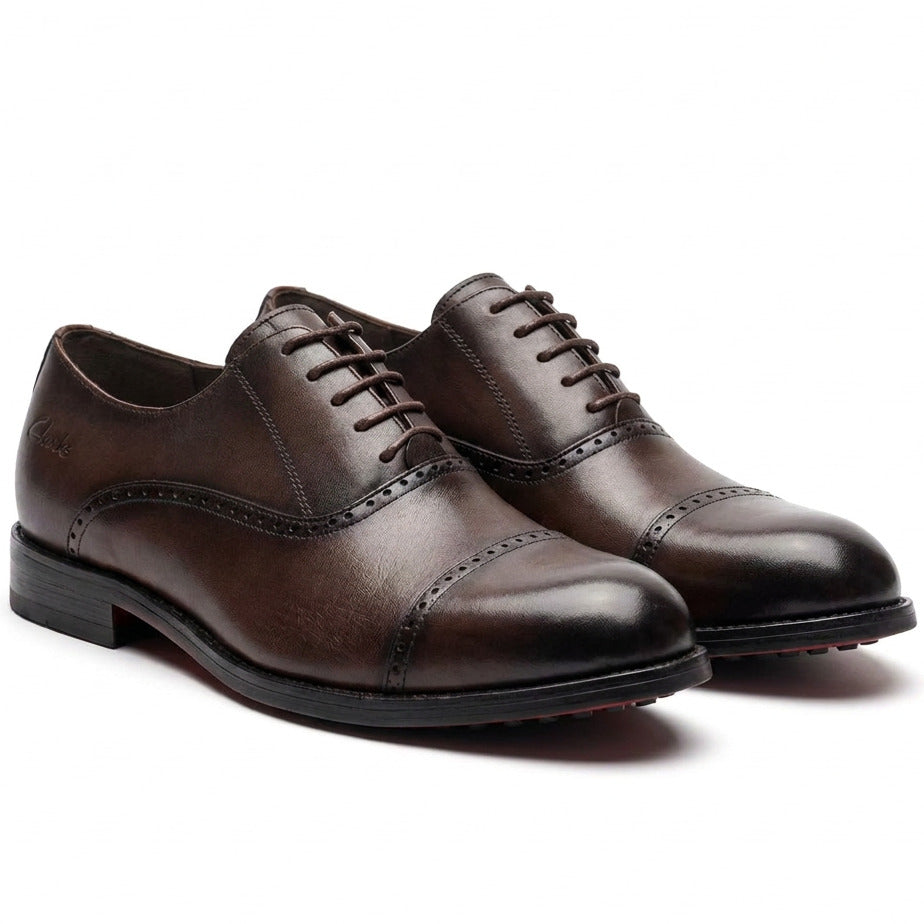 Premium Quality Professional Leather Shoes-Coffee Brown