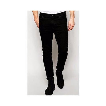 Pack Of 2 Mens Slim Denim Jeans - Black White