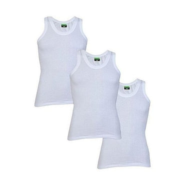 Pack Of 3 Men's Yarisson Vests- White