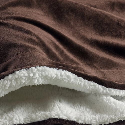 Super Soft Cozy Fleece Blanket-Brown
