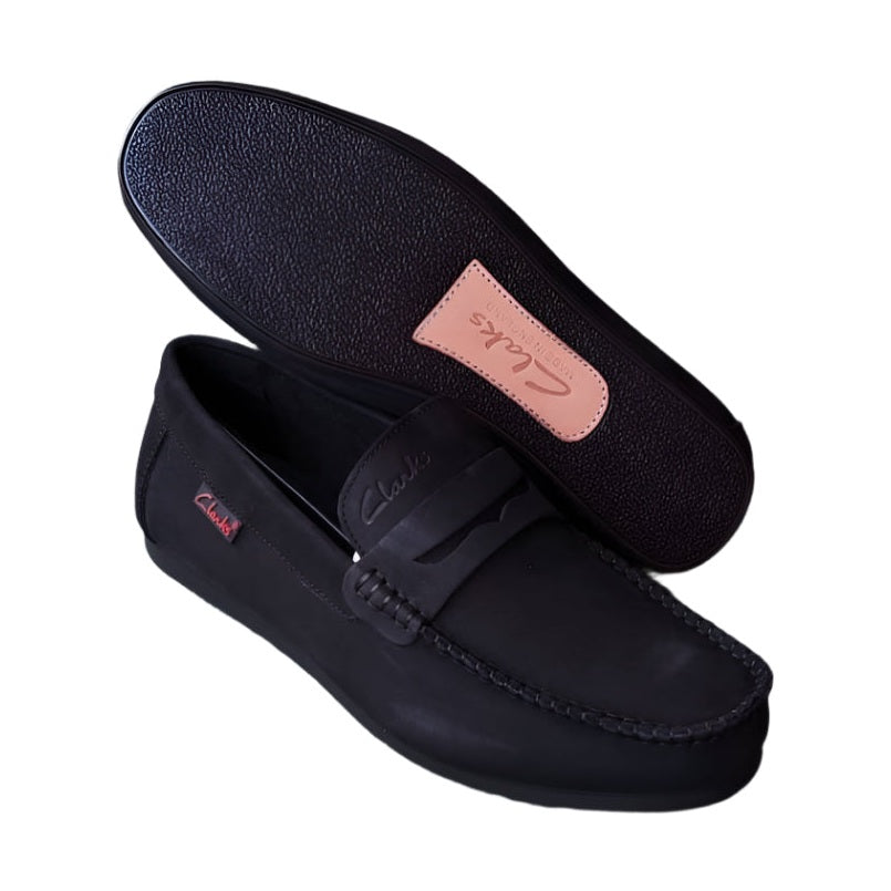 Men's Classic Leather Shoes-Black