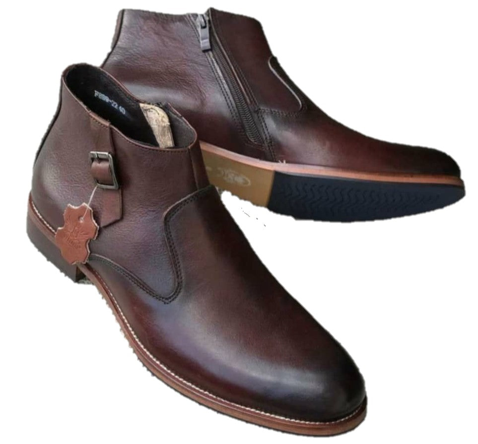 Coffee Brown Mens Leather Shoes