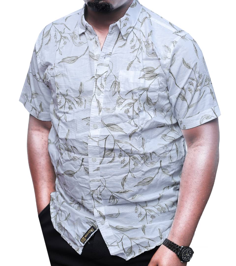 Quality And Durable Short-Sleeved Floral Shirts-Multicolour