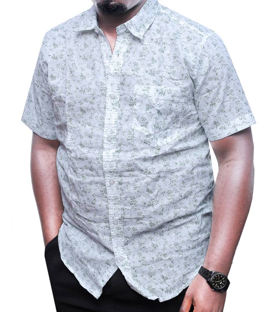 Durable Short-Sleeved Floral Shirt