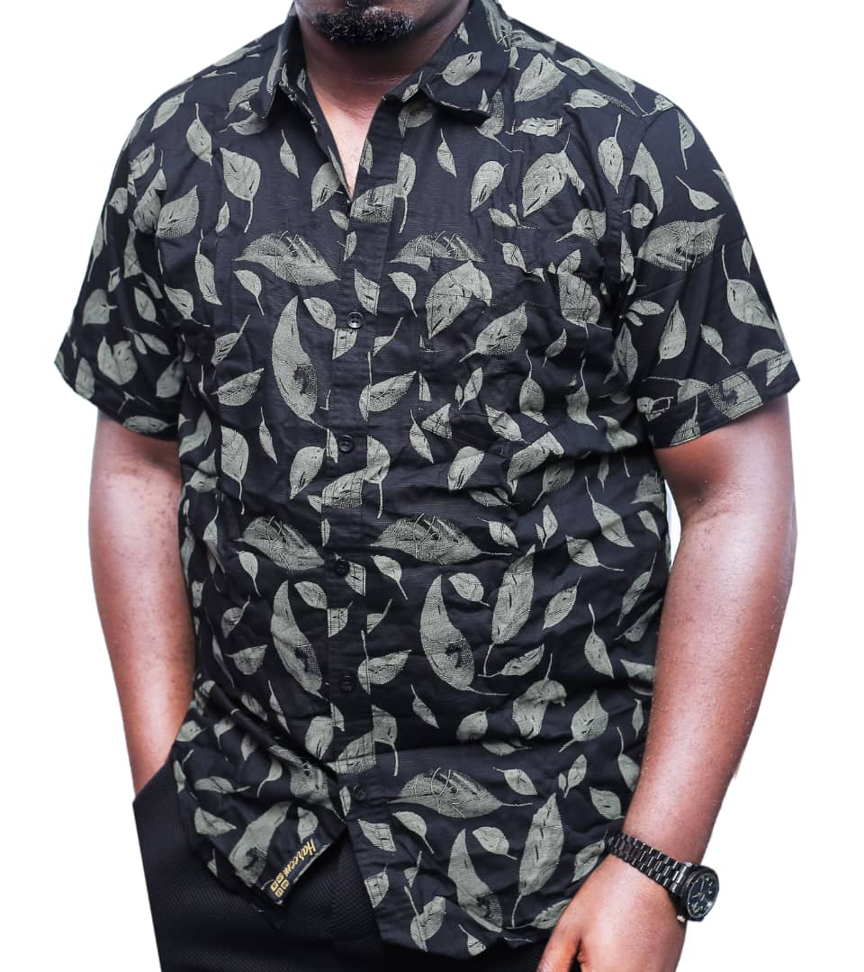 Premium Quality Short-Sleeved Floral Shirt
