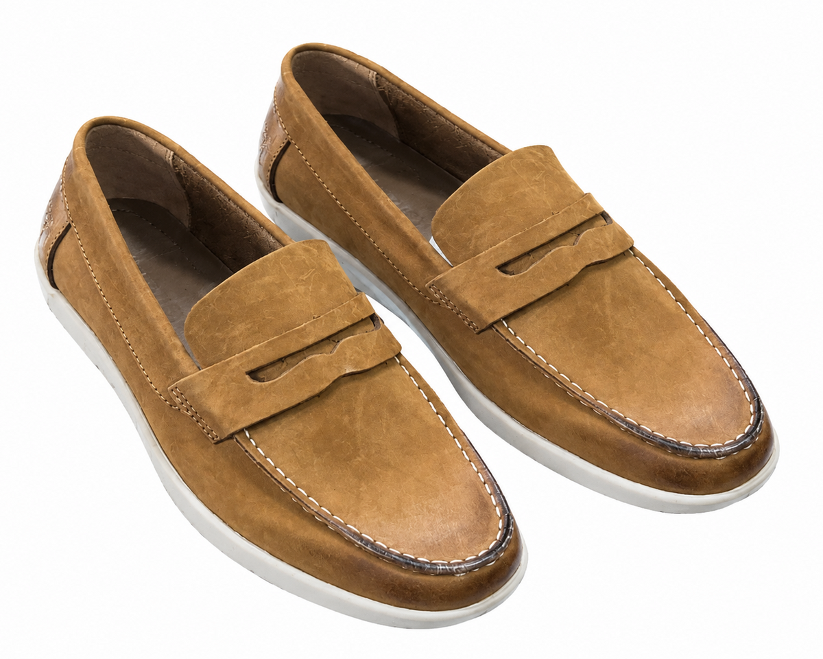 Premium Quality Leather Shoes-Brown