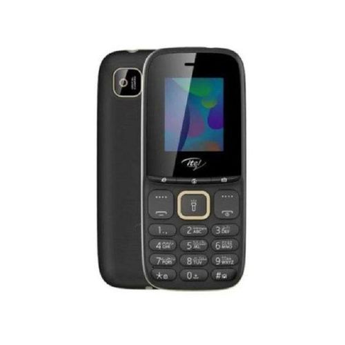 Itel 2173 1.77″ Dual SIM – 32MB ROM – 32MB RAM – Black.
