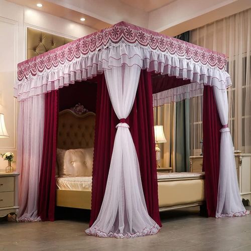 Curtain Mosquito Net - Maroon