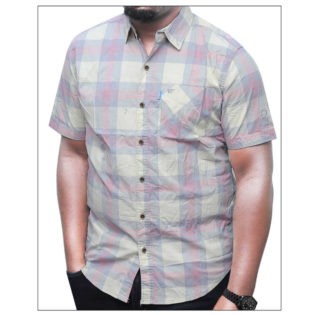 Checked Cotton Shirt