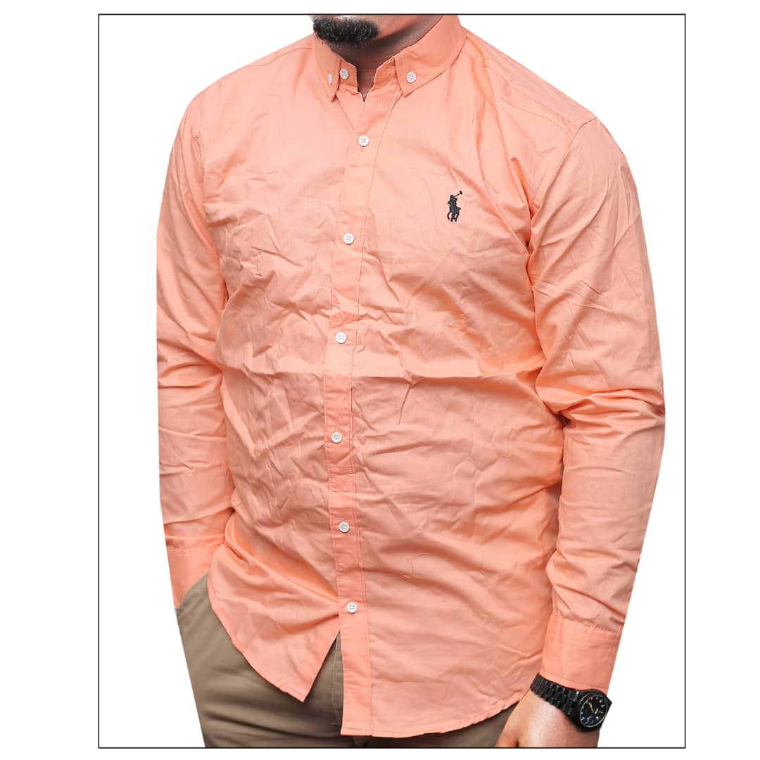 Longsleeved Men's Cotton Shirt