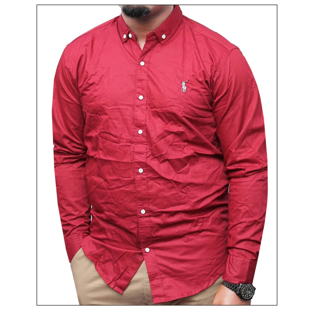 Polo Longsleeved Cotton Shirt