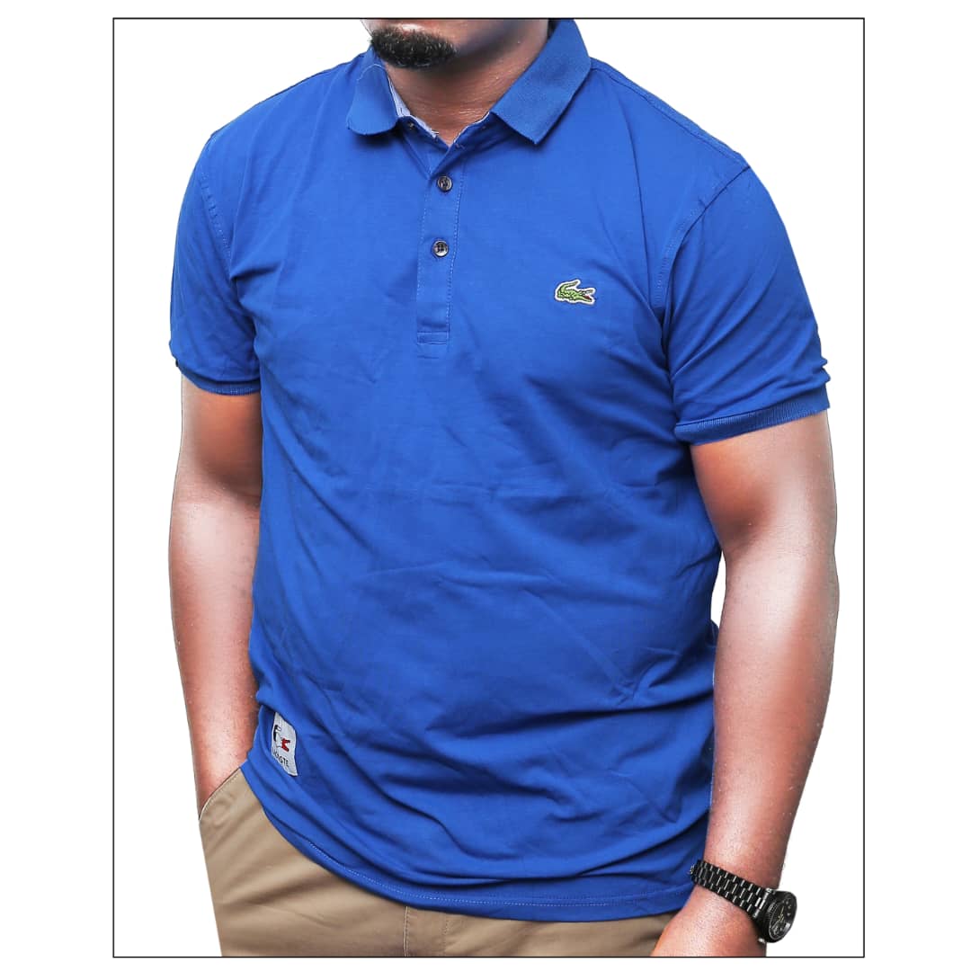 Men's Cotton Tshirts-Blue