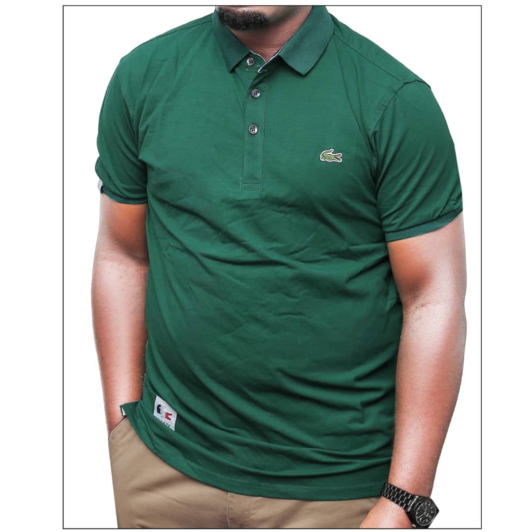 Men's Cotton Tshirt-Green