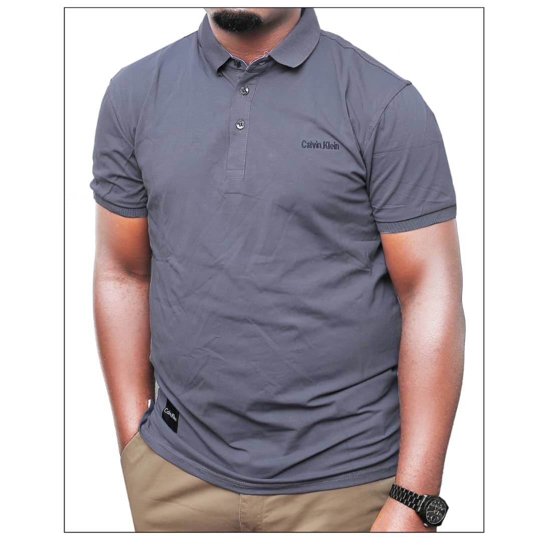 Mens cotton Tshirt-Grey