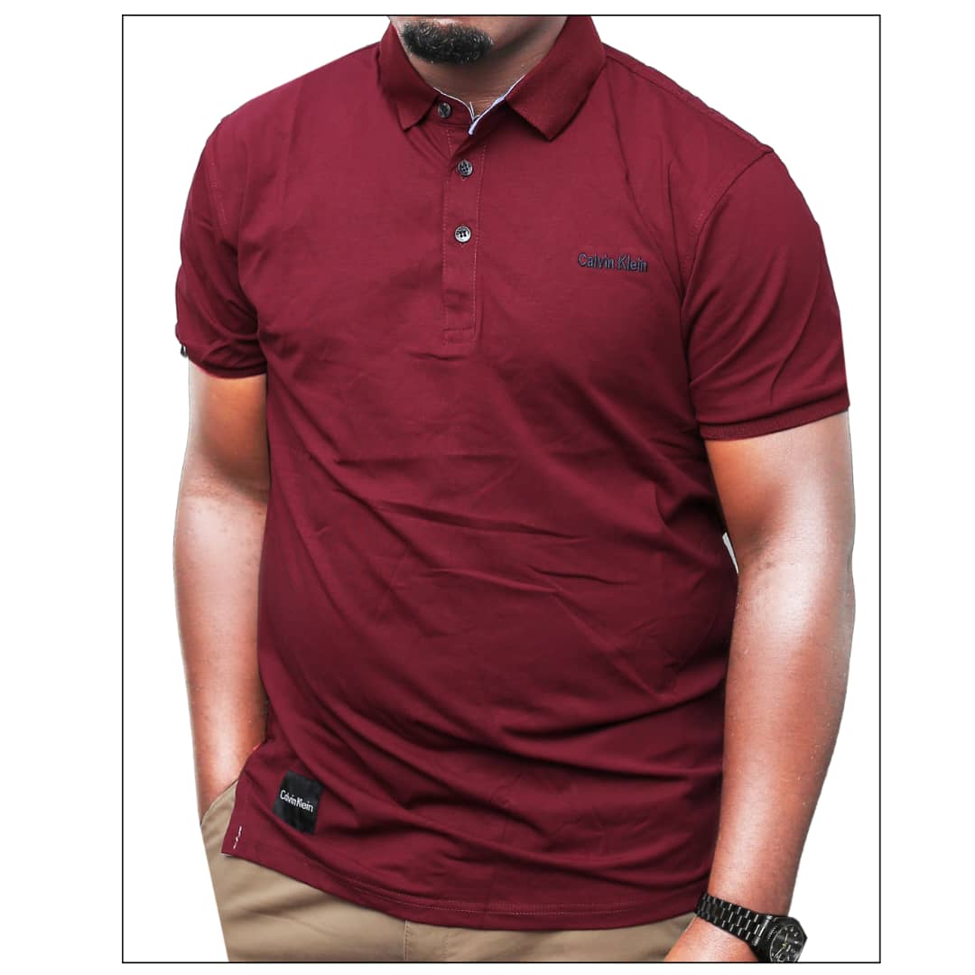 Men's Cotton Tshirt-Marron