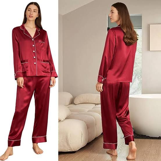 2-Piece Nightwear-Red