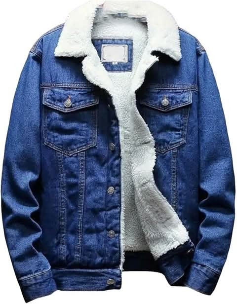 Denim Jean Jacket-Blue