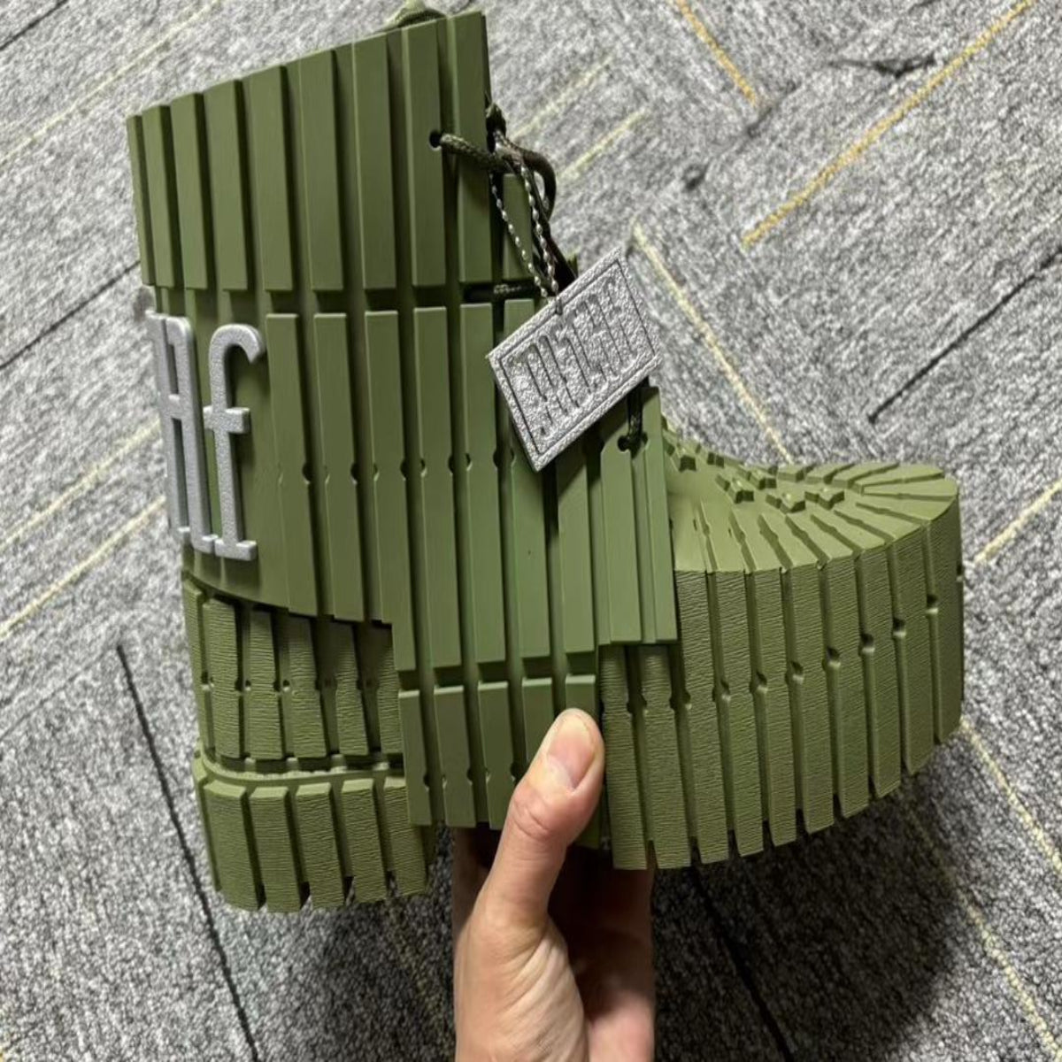 New Luxury Premium Boots-Green