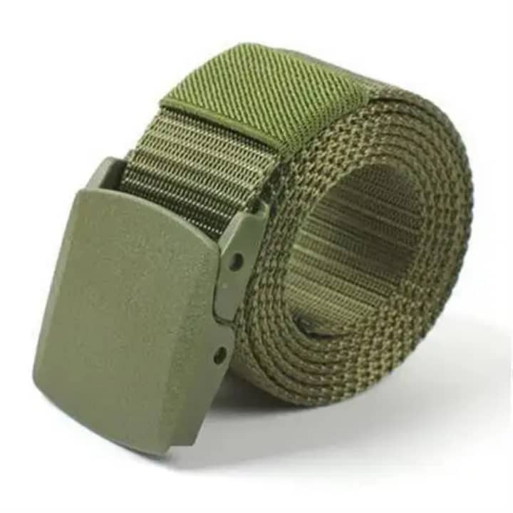 Pack of 3 Tactical Belts-Navy, Khaki & Green