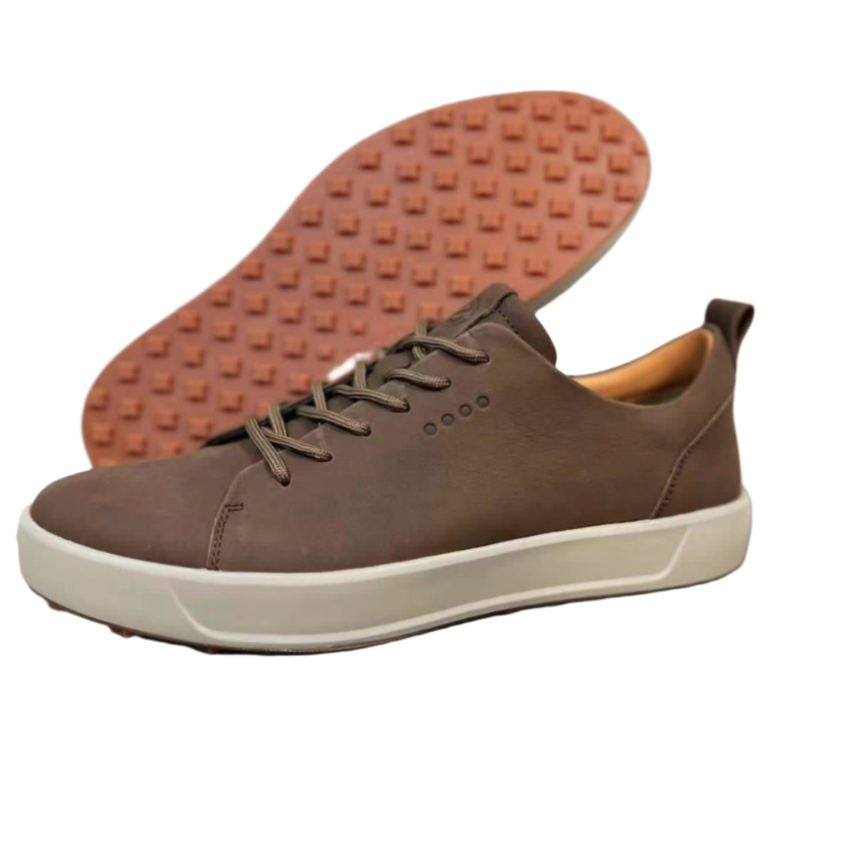 Ecco Casual Original Shoes-Brown