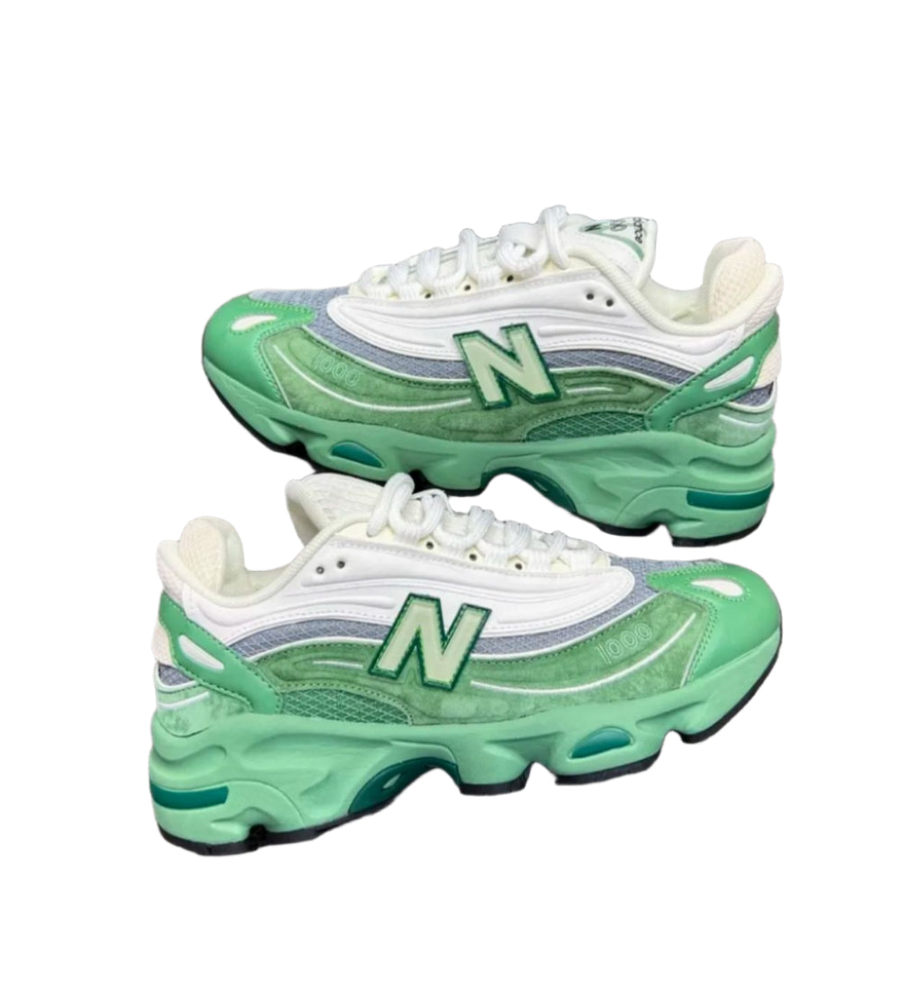 Classic Unisex Designer Sneakers-Green