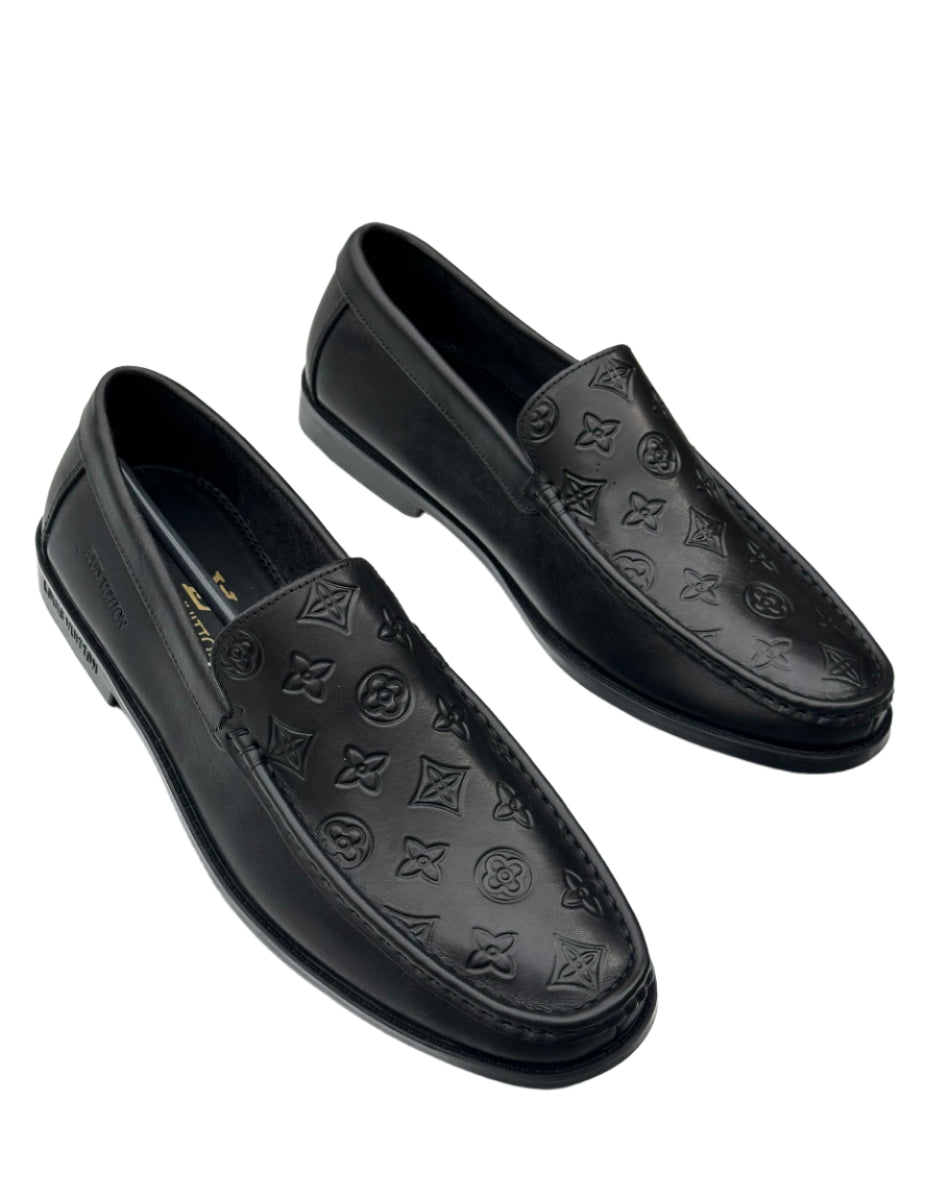 New Modern Classic Leather Shoe-Black
