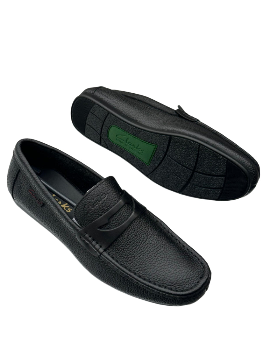 Modern Designer Leather Shoes For Men-Black