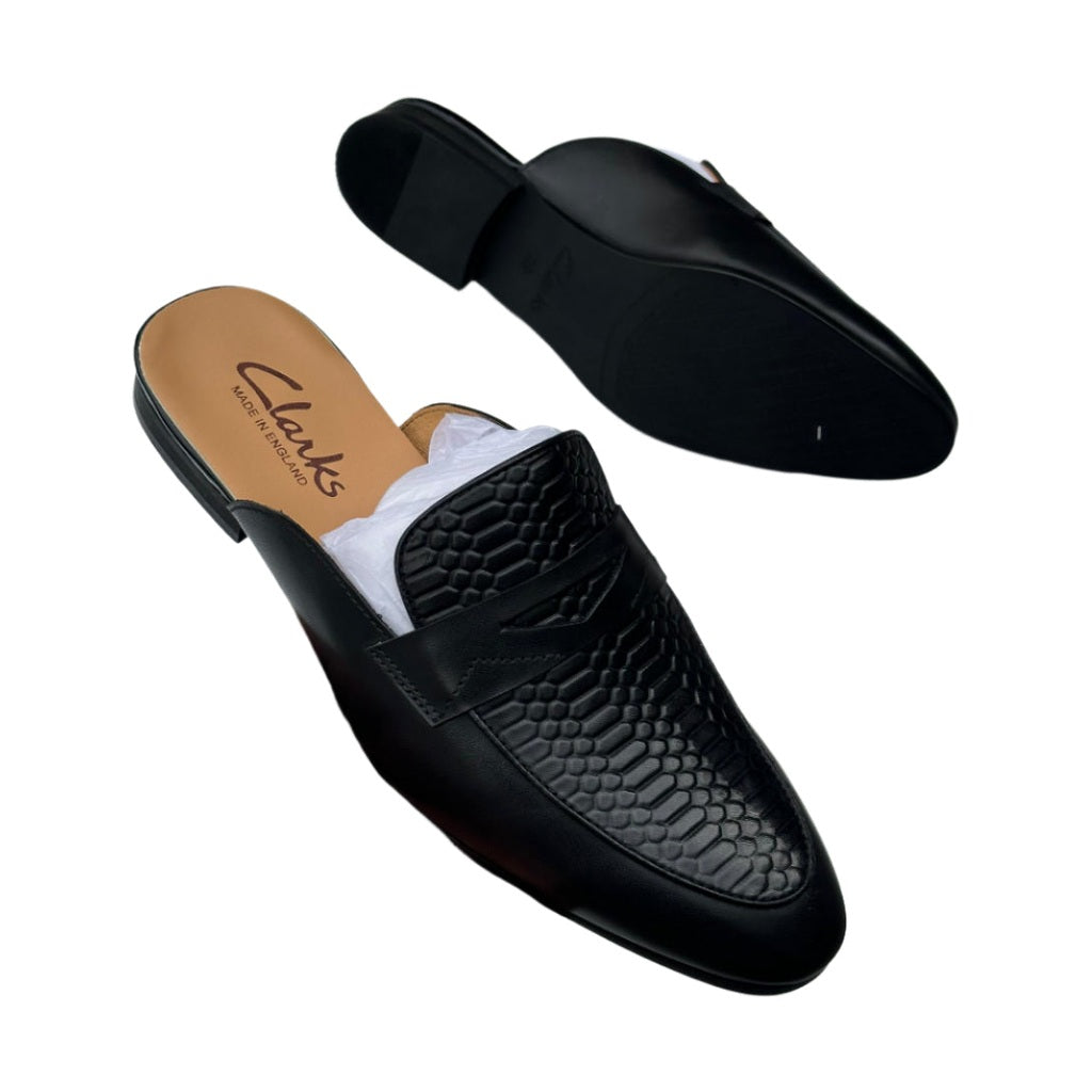 New Modern Leather Shoes-Black