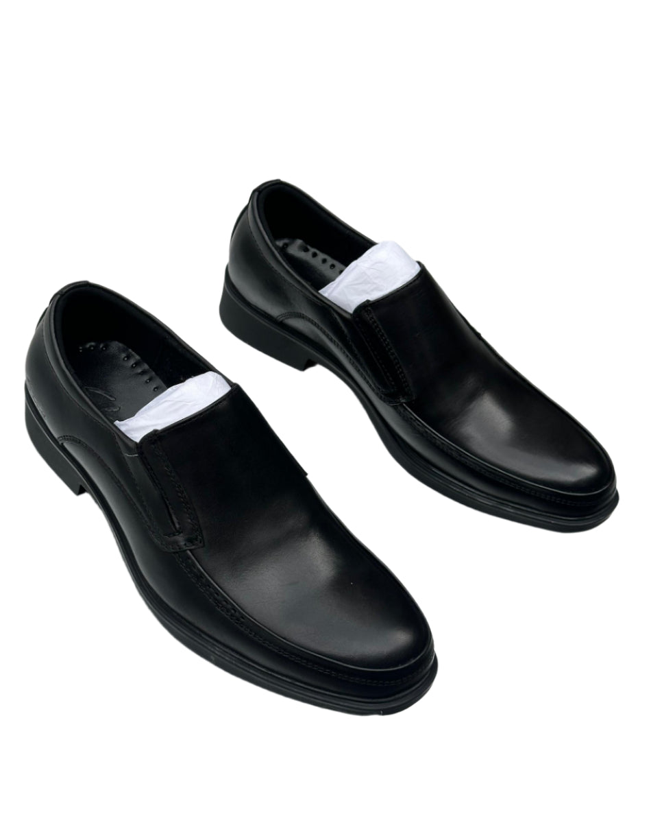 Modern Classic Leather Shoes For Men-Black