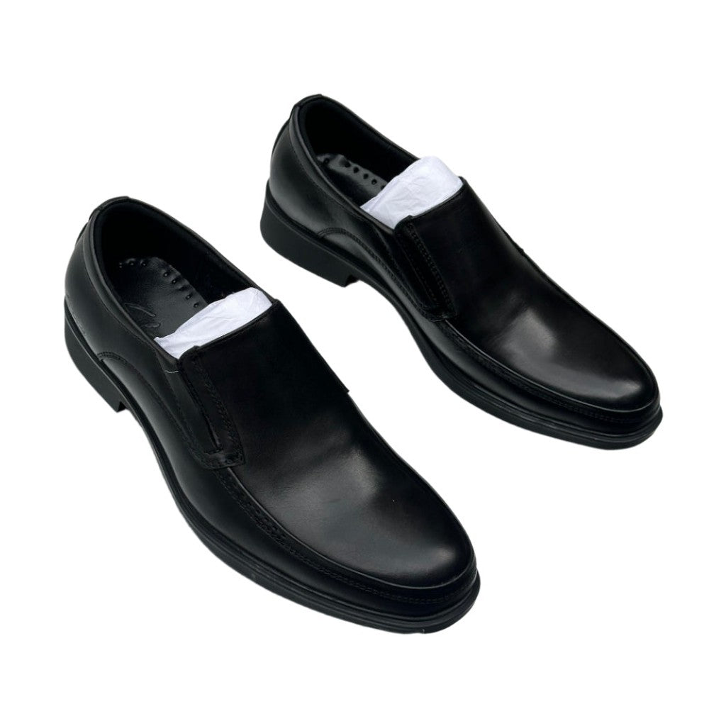 Modern Classic Leather Shoes For Men-Black