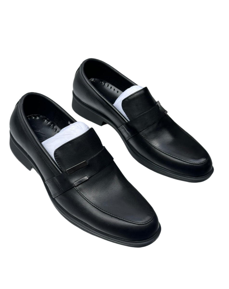 Classic Gentle Leather Shoes For Men-Black