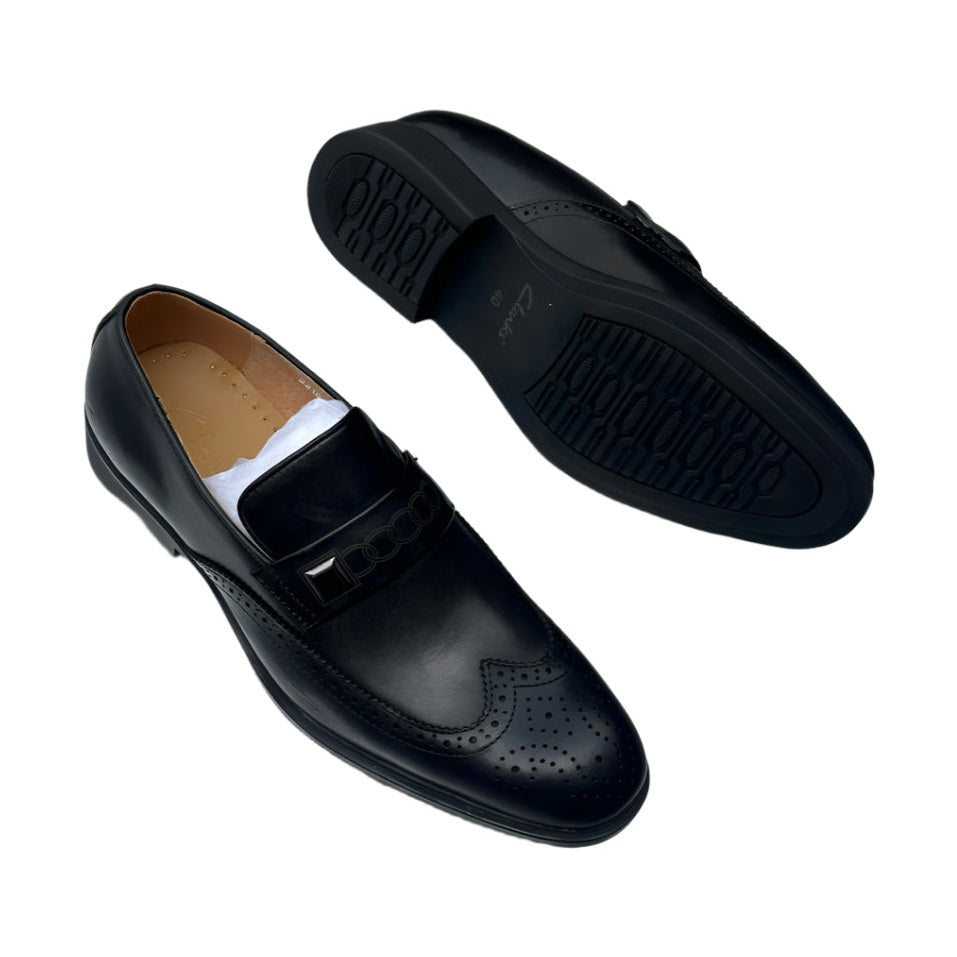 Modern Classic Gentle Shoes For Men-Black