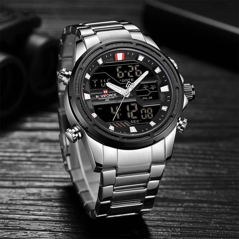 Classic Designer Naviforce Watch For Men