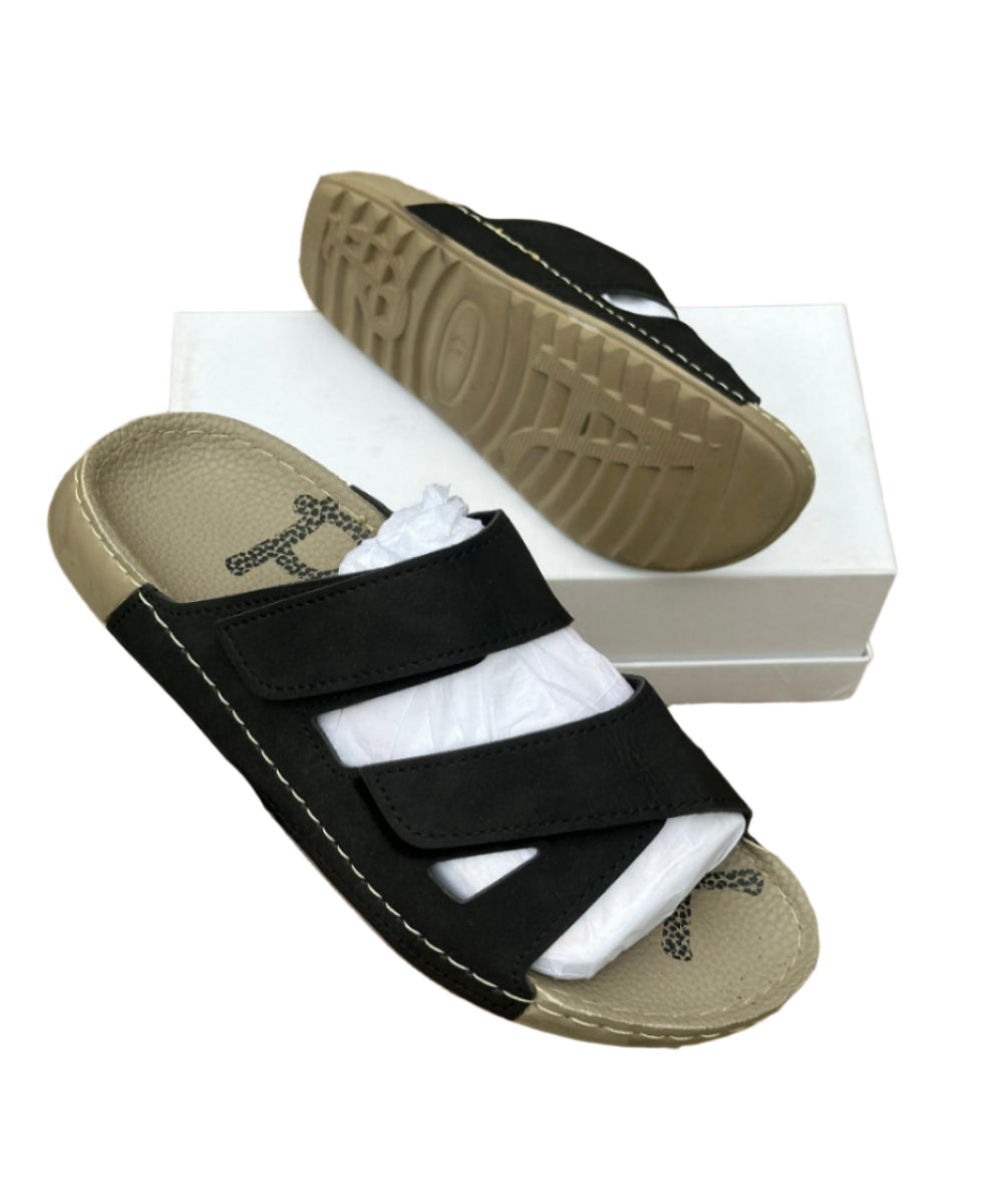 Quality Classic Open Shoes-Black