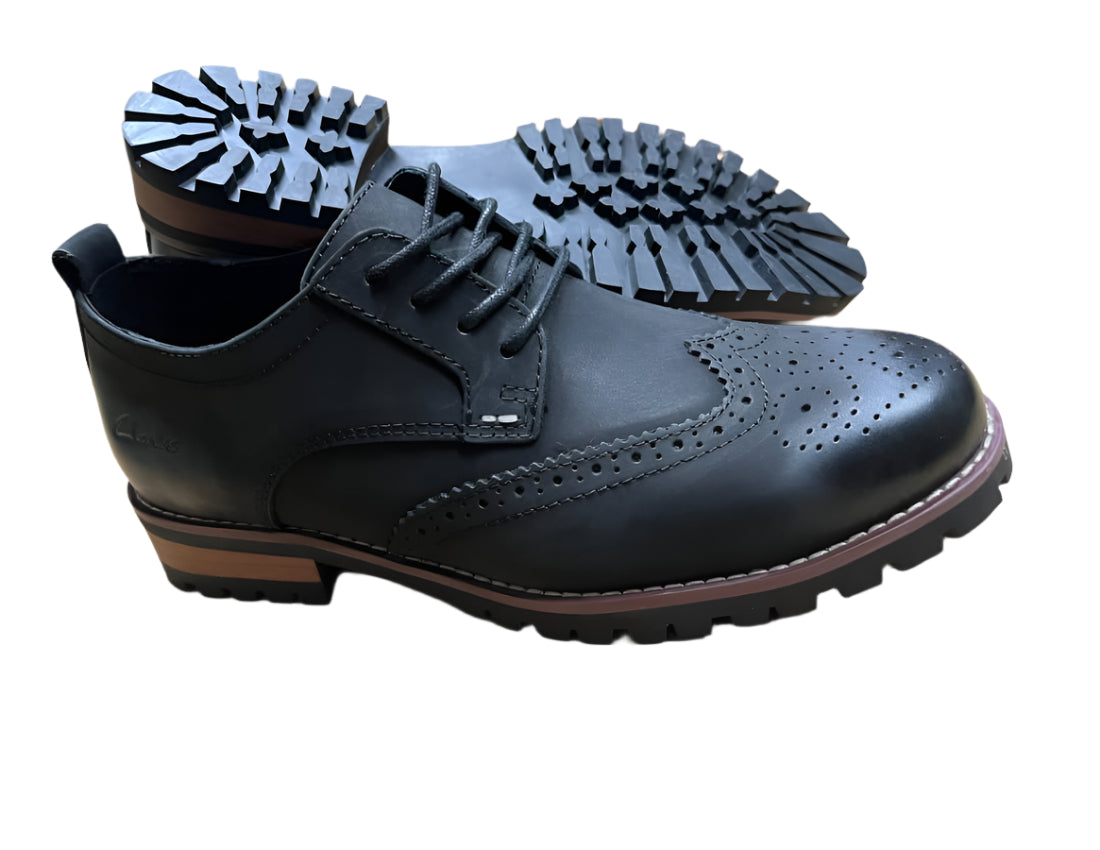 Premium Quality Leather Shoes For Men-Black