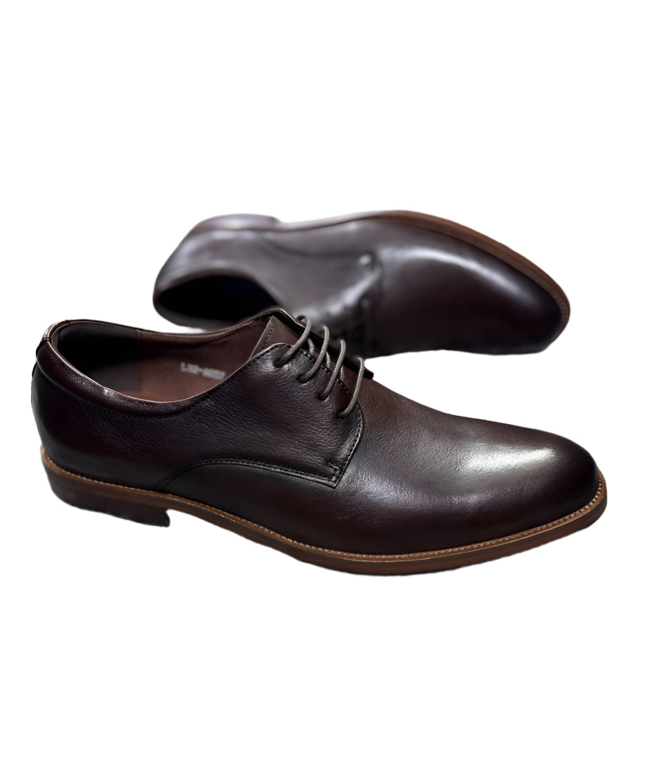 Men's Gentle Leather Shoes-Brown