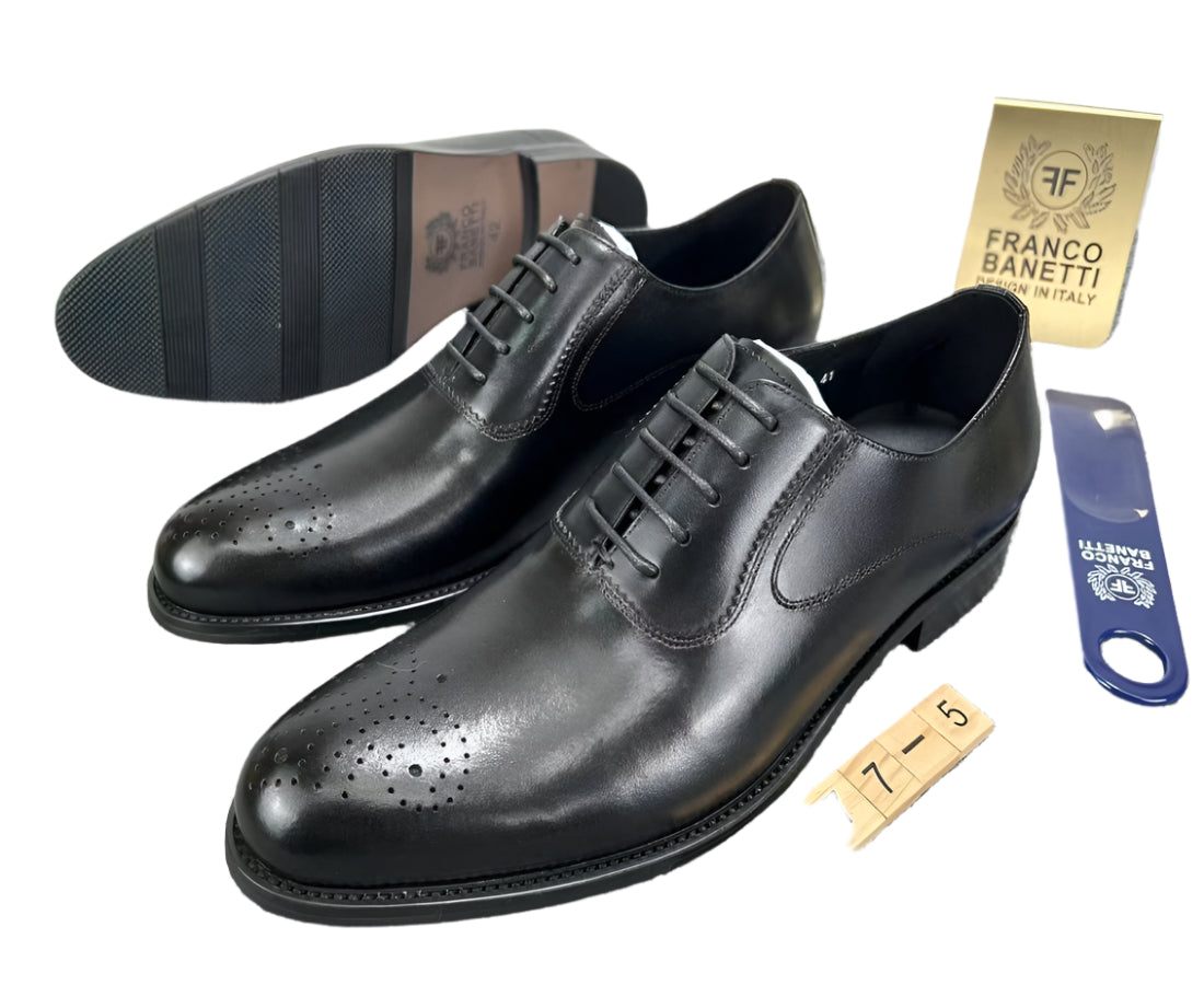 Gentle Leather Shoes For Men-Black