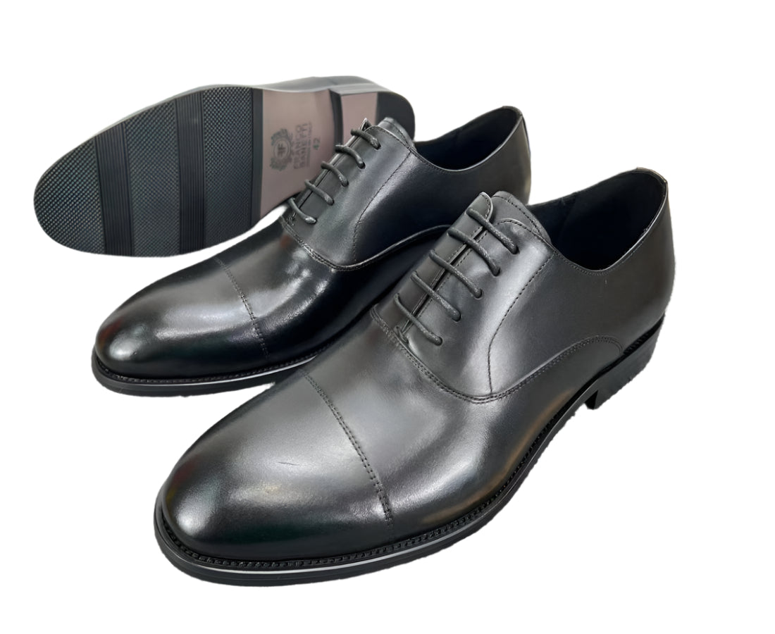 Gentle Leather Shoes For Men-Black