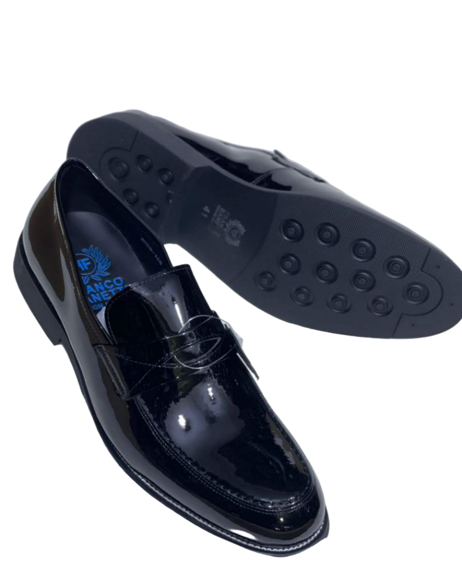 Gentle Leather Shoes For Men-Black